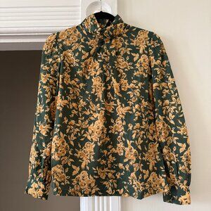 Perfect Mille High Neck Top Cotton Size Small